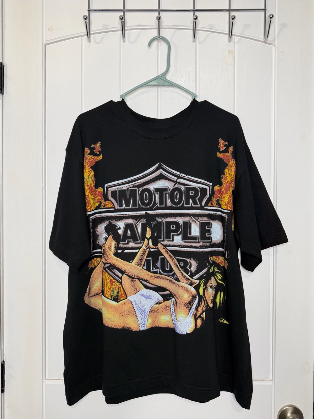 Smpl Motor Club "New Flame" Tee - Black